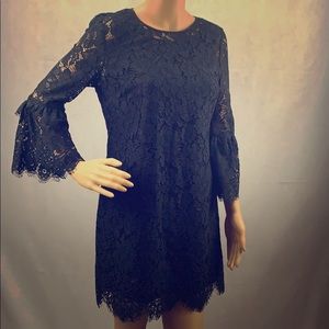 Banana Republic Bell Sleeve Lace Shift